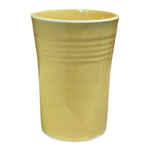 Fiestaware Homer Laughlin Co Vintage Yellow Juice Tumbler Cup Retro Kitchen
